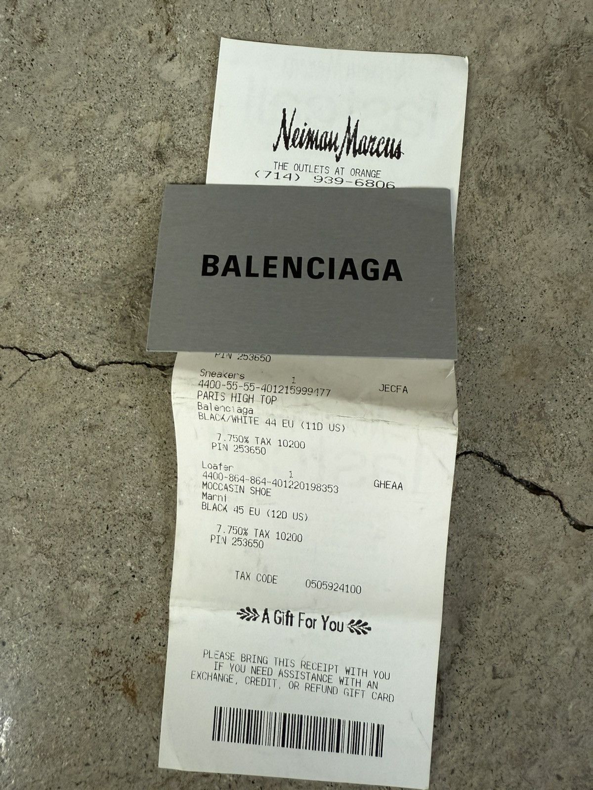 Balenciaga BALENCIAGA HI TOP PARIS CHUCKS SNEAKER Size US 11 / EU 44 - 6 Thumbnail