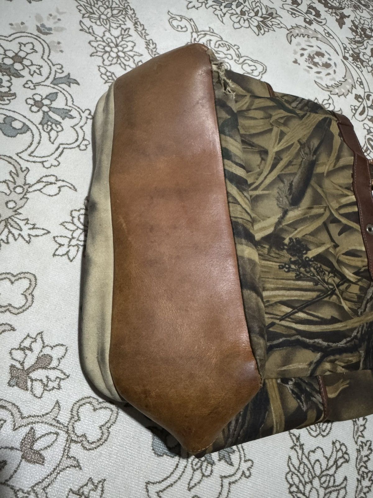 Japanese Brand × MasterPiece AW 18-20 MSPC x Real Camo Medium Luxury Leather Tote Bag Size ONE SIZE - 7 Thumbnail
