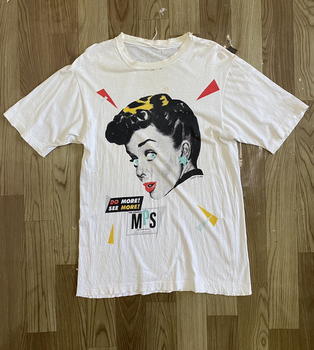 Vintage Candy Clark Distressed Tee