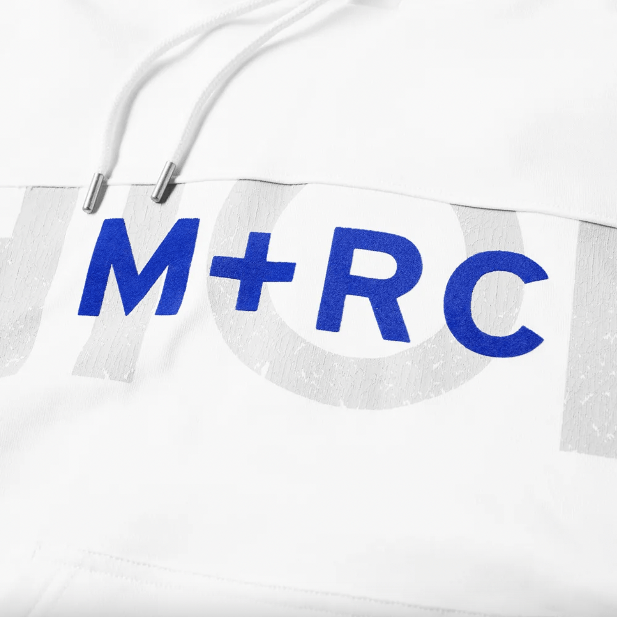 M+Rc Noir 💚 M+RC Noir Big Logo Hoodie White Large NEW Size US L / EU 52-54 / 3 - 4 Thumbnail