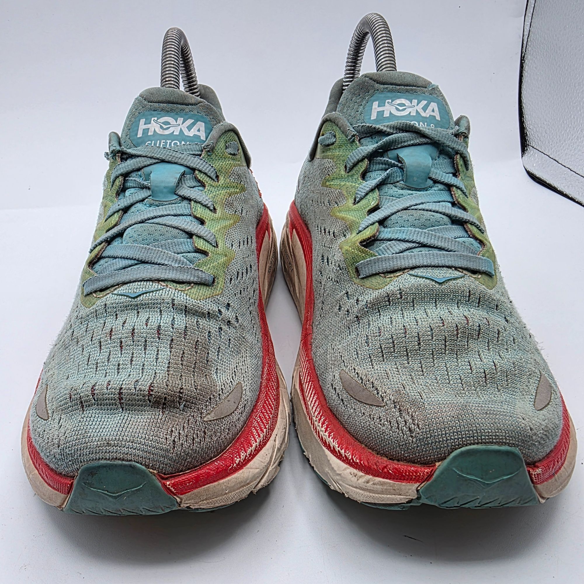 Hoka Hoka One One Clifton 8 Womens Size 5.5 B Aqua Green Athletic Size US 5.5 / IT 35.5 - 2 Thumbnail