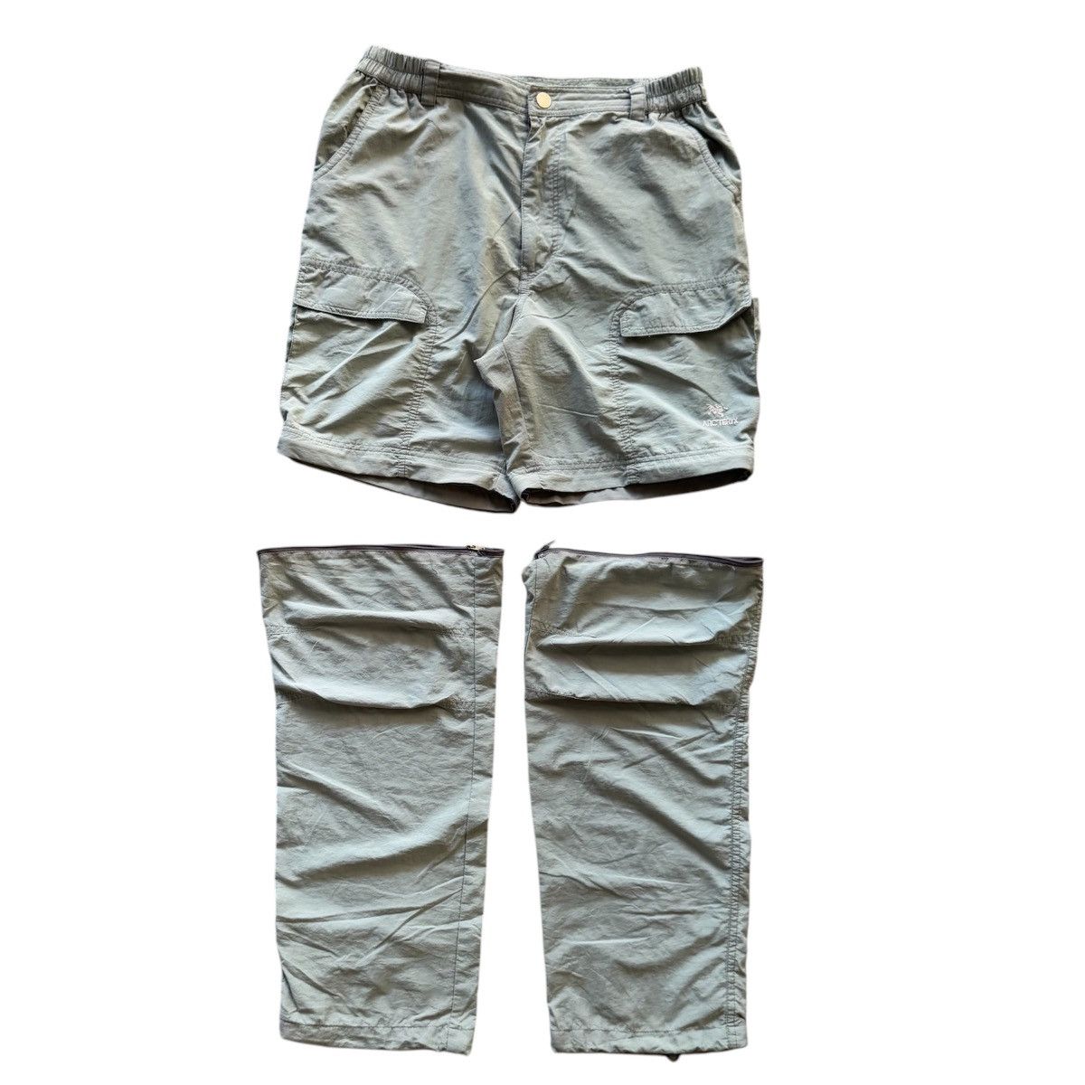 Arc'teryx × Veilance × Vintage Vintage Arcteryx 2 in 1 Fast Dry Nylon Cargo Pants Size US 35 - 12 Thumbnail