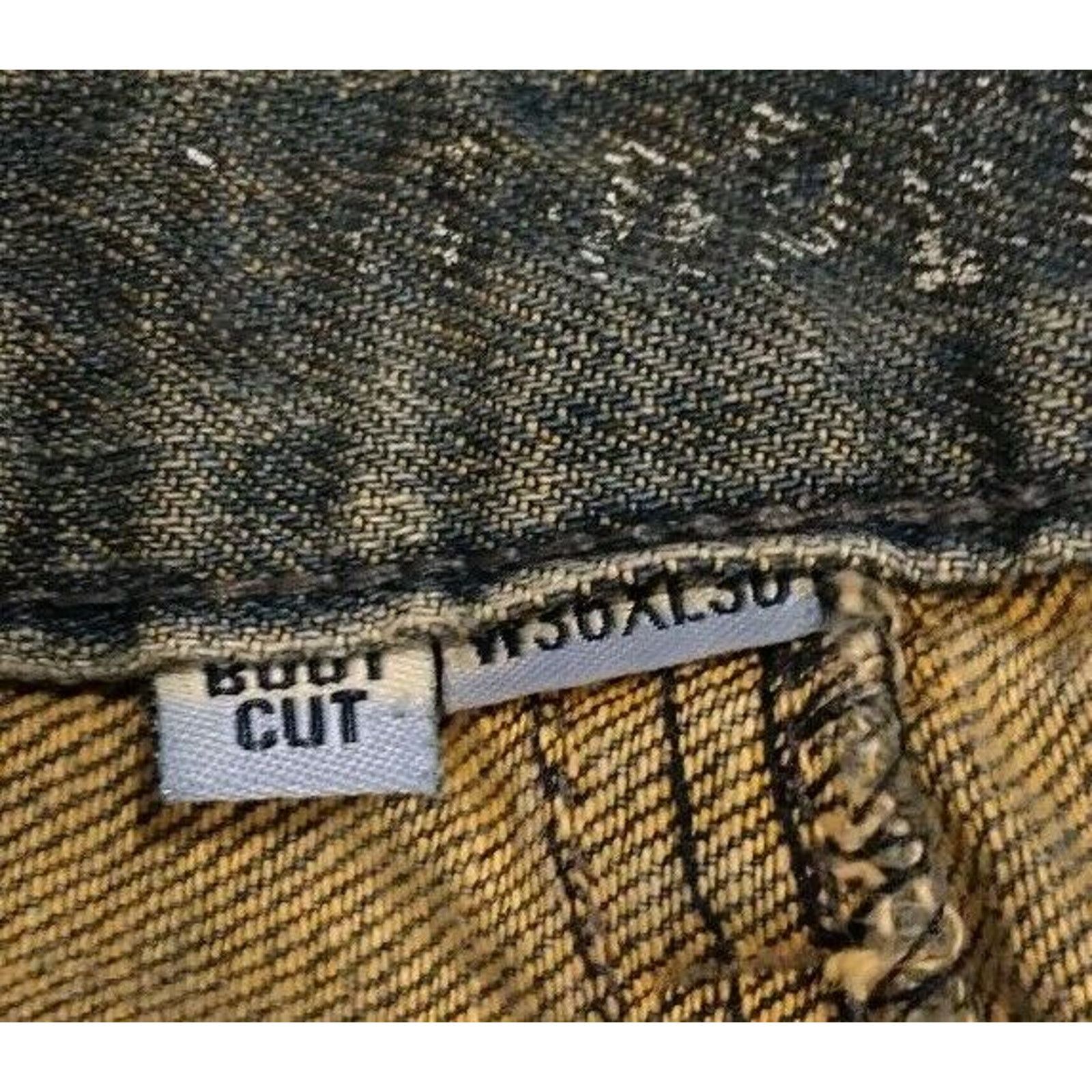 Flypaper Jeans Flypaper Jeans Distressed Straight Bootcut Men's Size 36x30 Size US 36 / EU 52 - 3 Thumbnail