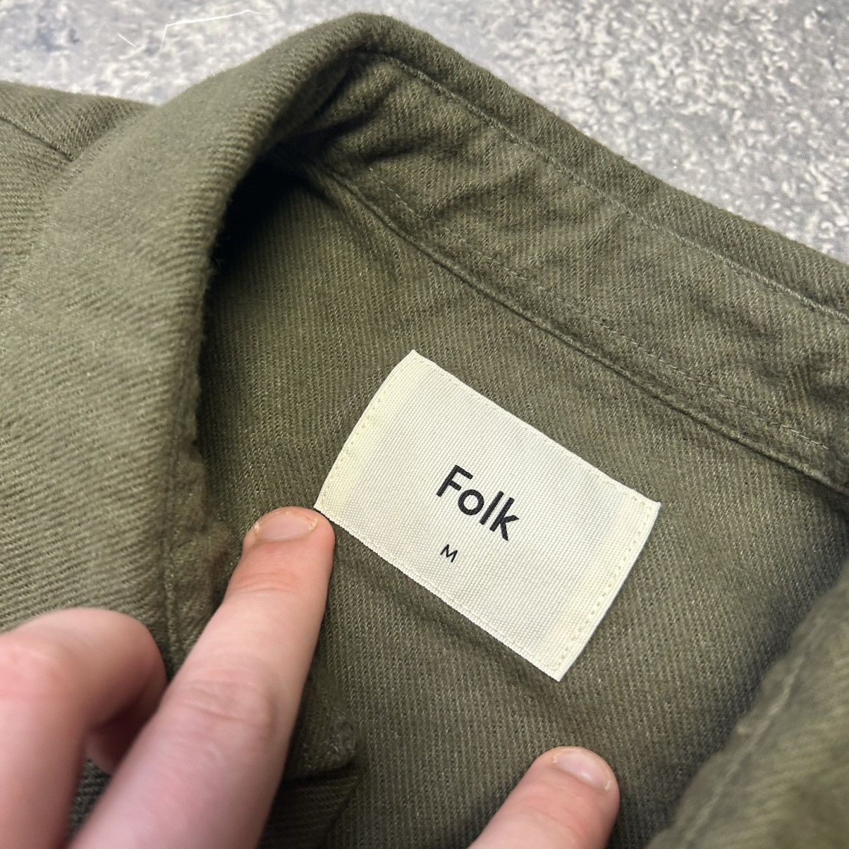 Folk Designer Folk Basic Button Streetwear oldschool shirt Size US M / EU 48-50 / 2 - 5 Thumbnail