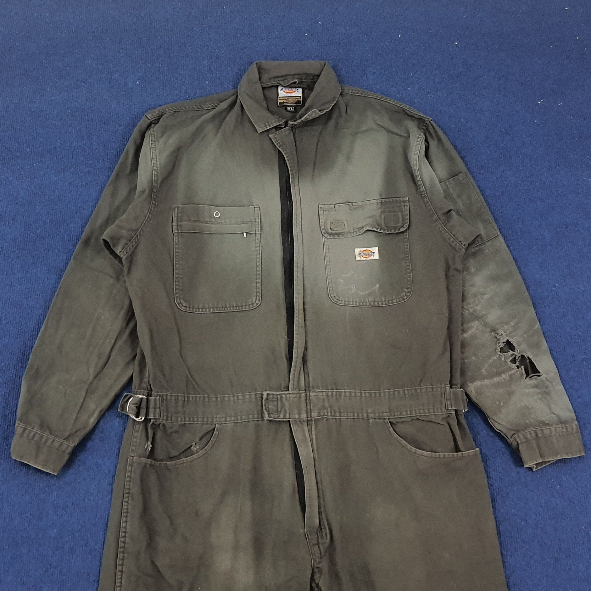 Stussy × Vintage Vintage Dickies x Custom Stussy Logo Coverall C220N15 Size US L / EU 52-54 / 3 - 4 Thumbnail