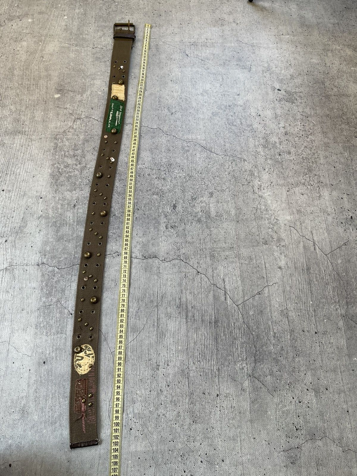 Other Vintage Y2K Avant Garde Studded Metal Details Belt Size ONE SIZE - 3 Thumbnail