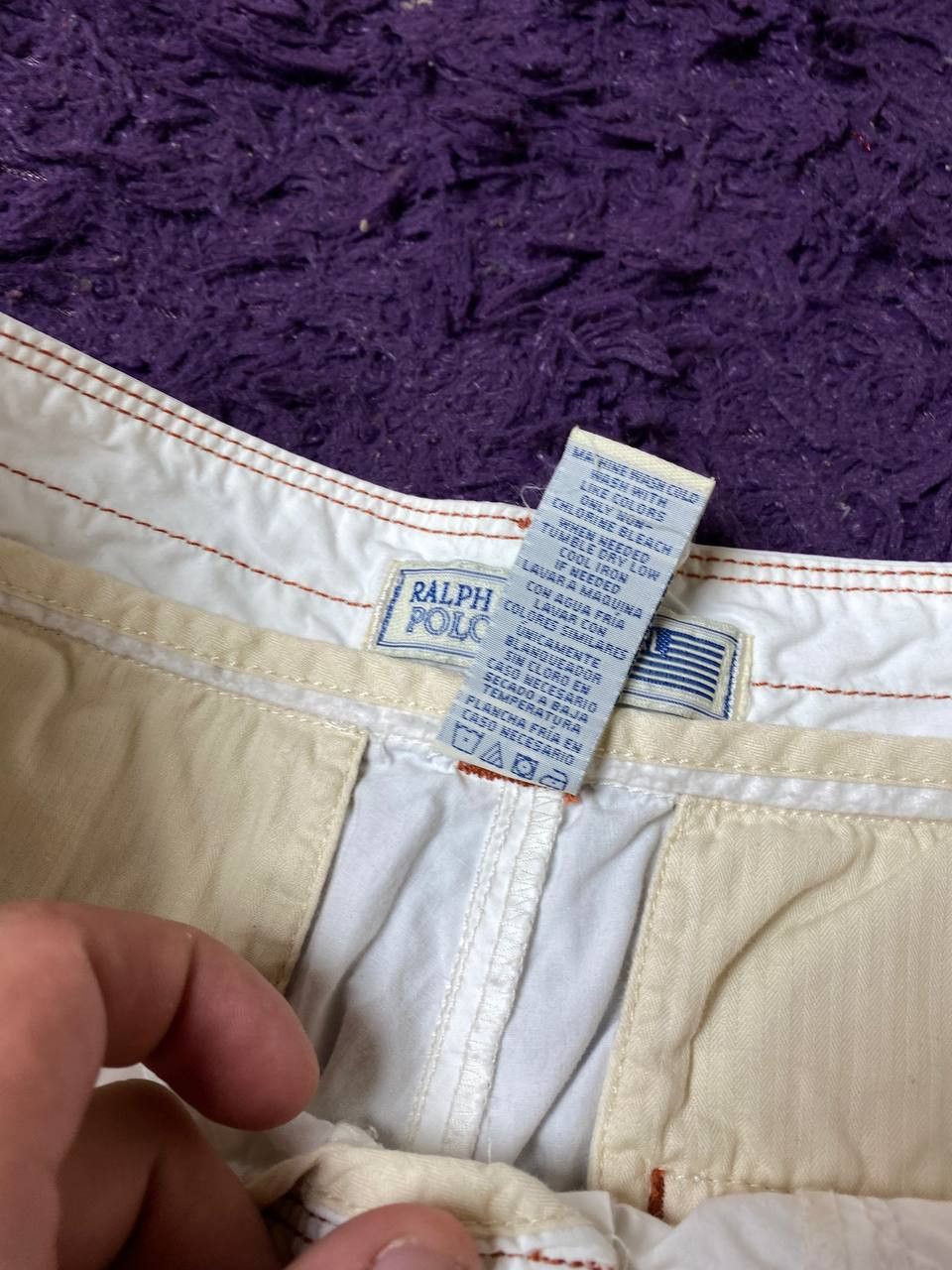 Polo Ralph Lauren Polo Jeans Company Ralph Lauren White Shorts Size 28" / US 6 / IT 42 - 3 Thumbnail