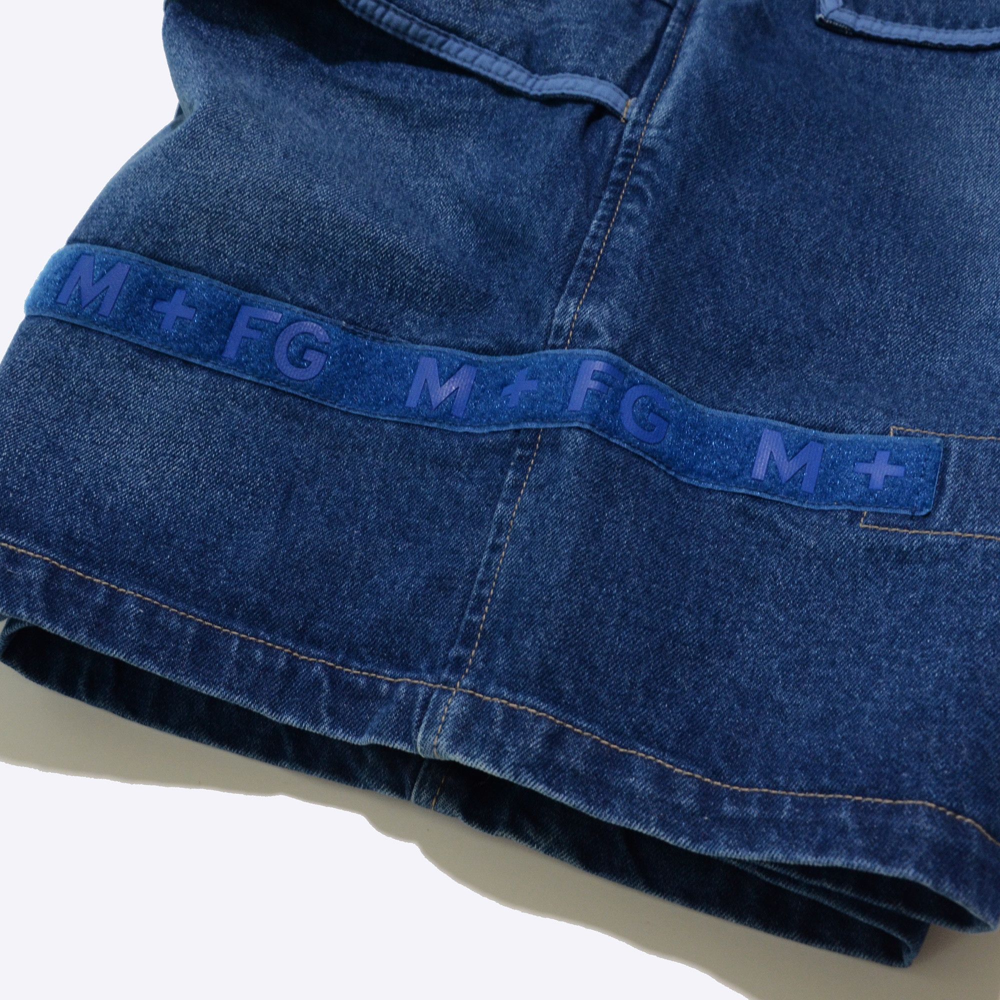 Marithe + Francois Girbaud M+FG W39 Cargo Jorts Heavy Duty Hiphop Y2K Craft Size US 39 - 4 Thumbnail