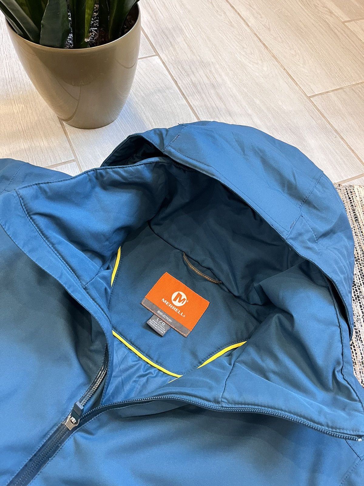 Merrell Merrell puffer jacket blue minimalistic streetwear Size US L / EU 52-54 / 3 - 17 Thumbnail