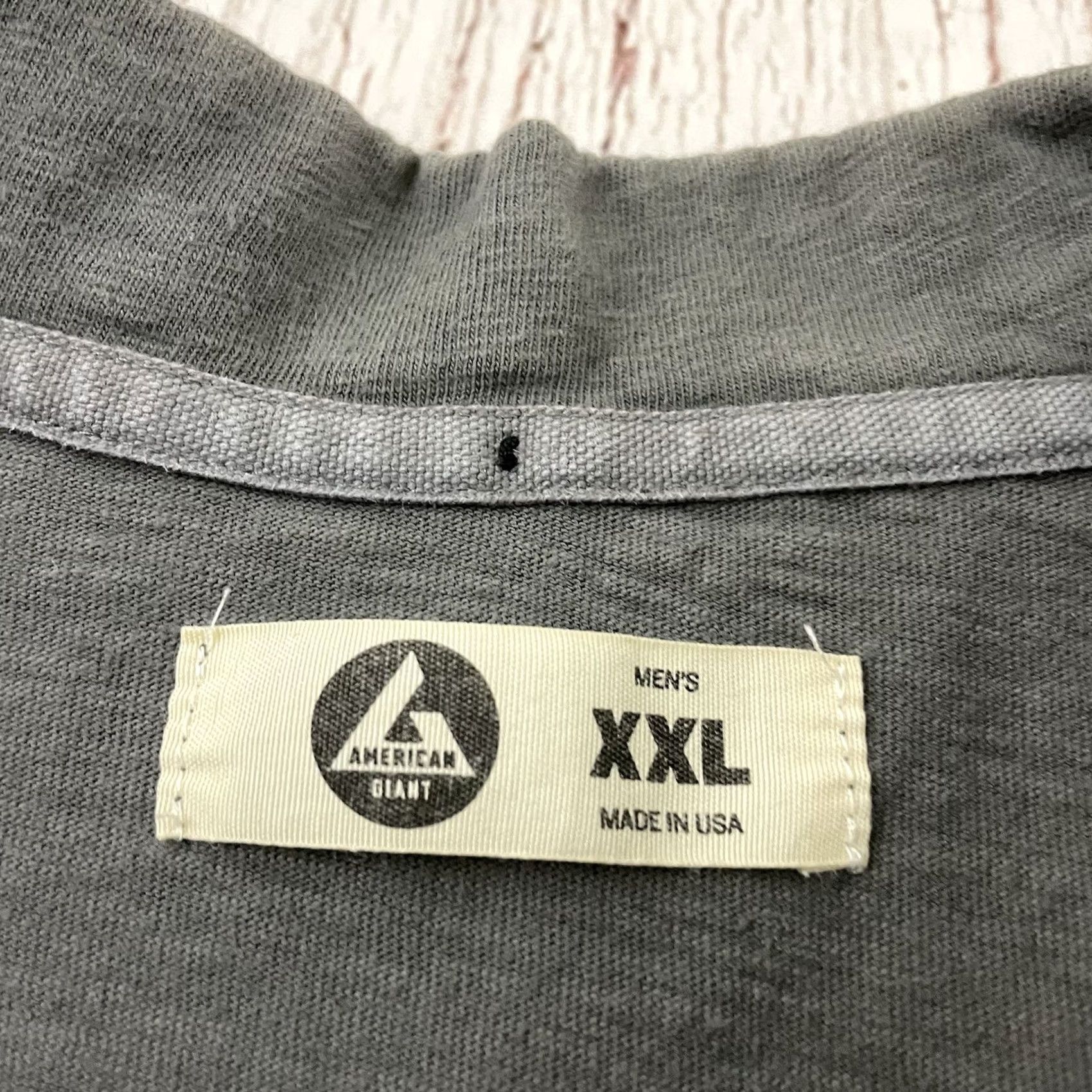 Vintage American Giant Short Sleeve Button-Up Polo Shirt Men's XXL Gray Size US XXL / EU 58 / 5 - 2 Thumbnail