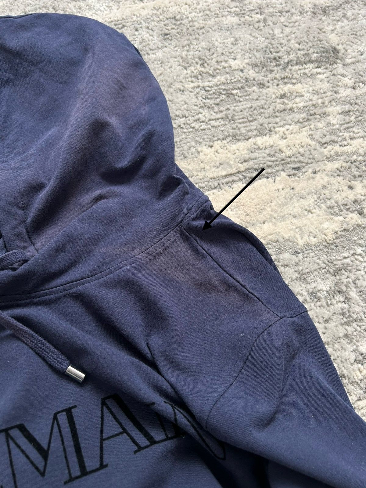 Balmain Balmain Paris Big Logo Hoodie Side Zip Size M Size US M / EU 48-50 / 2 - 11 Thumbnail