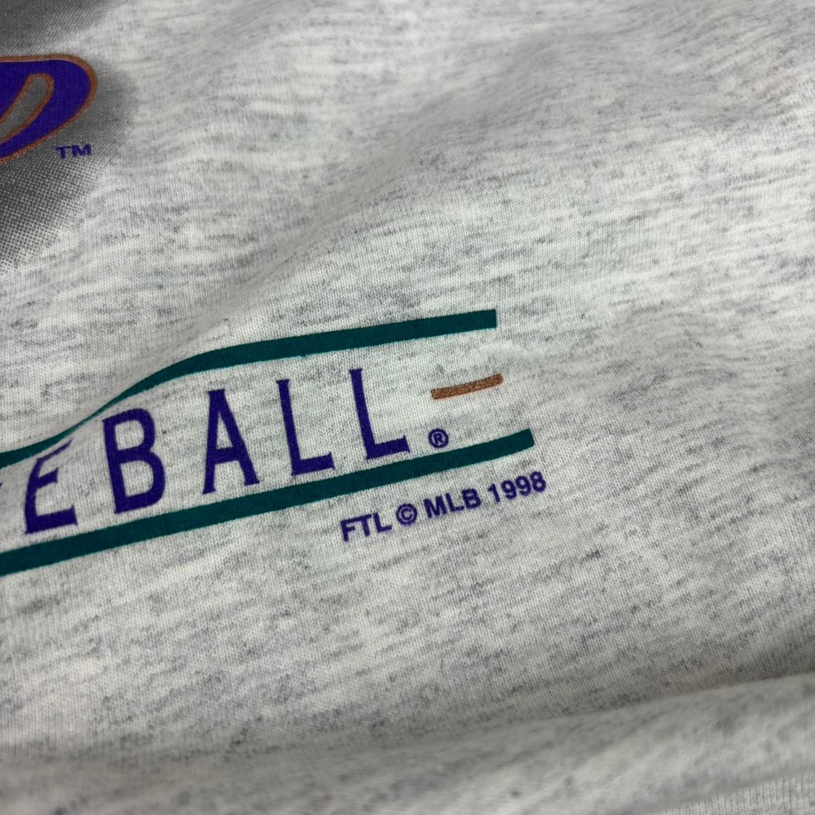 MLB × Salem Sportswear × Vintage 90s Arizona DiamondBacks Baseball Sleeve T-shirt Size US L / EU 52-54 / 3 - 6 Thumbnail