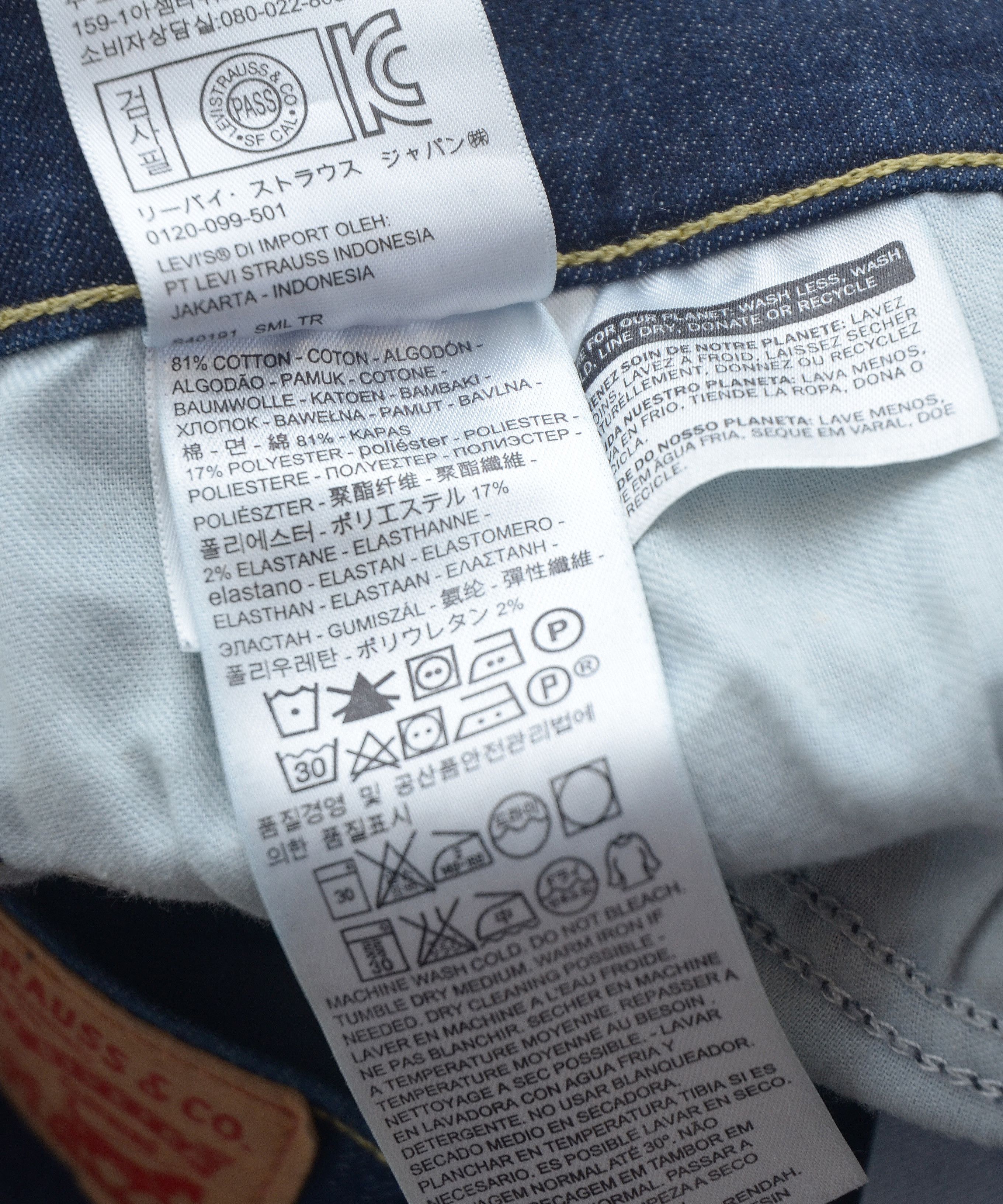Levi's × Vintage Vintage Levis Jeans Dark Wash Denim W27 L32 Size 27" / US 4 / IT 40 - 13 Thumbnail