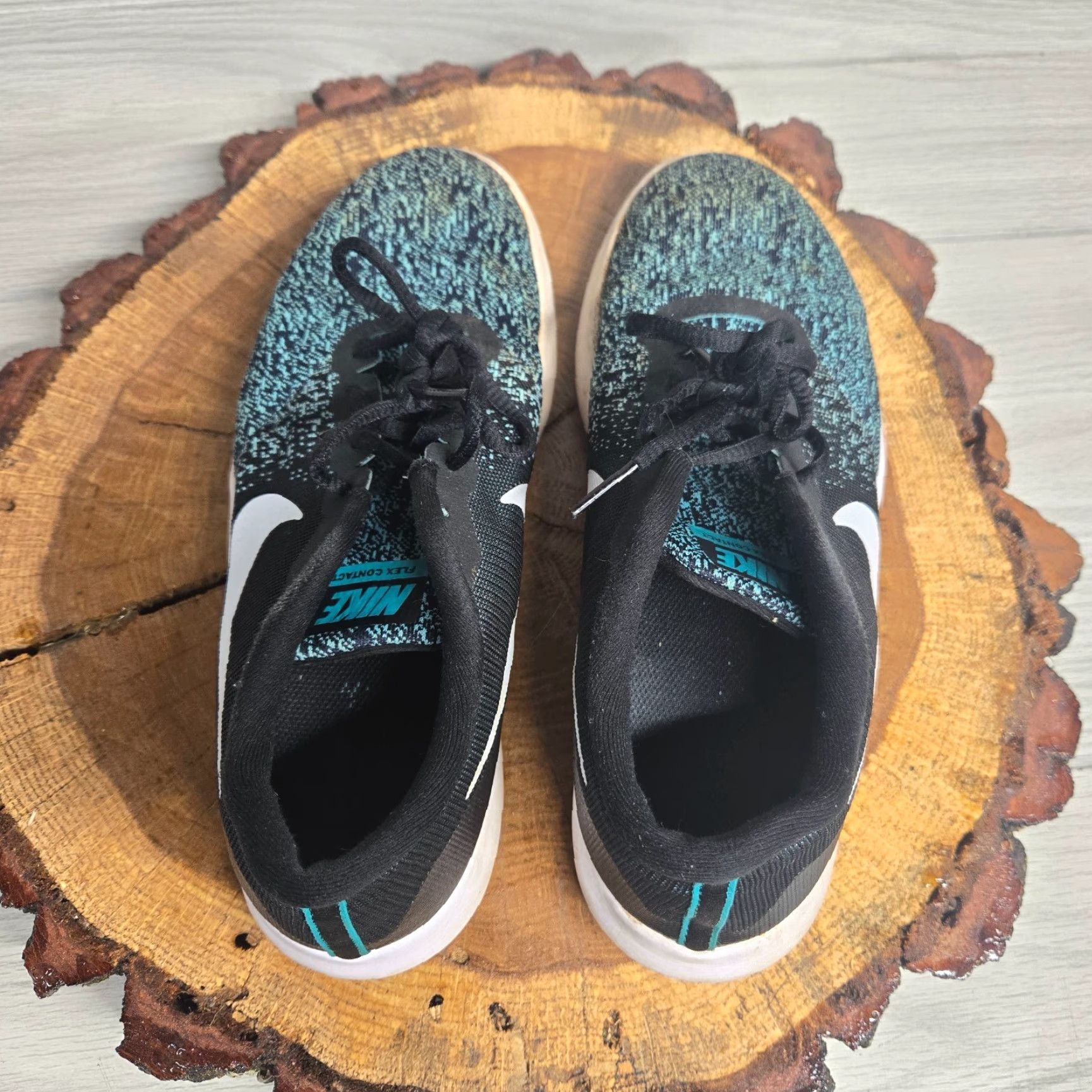 Nike Nike Flex Contact Running Shoes Women's Black 9 Low Top Lace Up Adult Shoes 908995-004 Size M / US 6-8 / IT 42-44 - 5 Thumbnail
