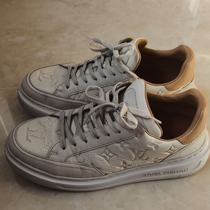 Other Louis Vuitton Beverly Hills Leather Sneakers in White - Size US 9 / EU 42 - 1 Thumbnail