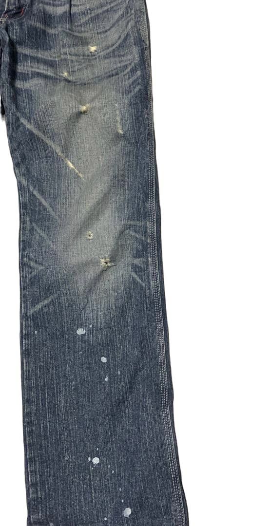 Edwin Vintage Edwin Blue Trip Carpenter Straight Leg Jeans Size US 32 / EU 48 - 2 Thumbnail