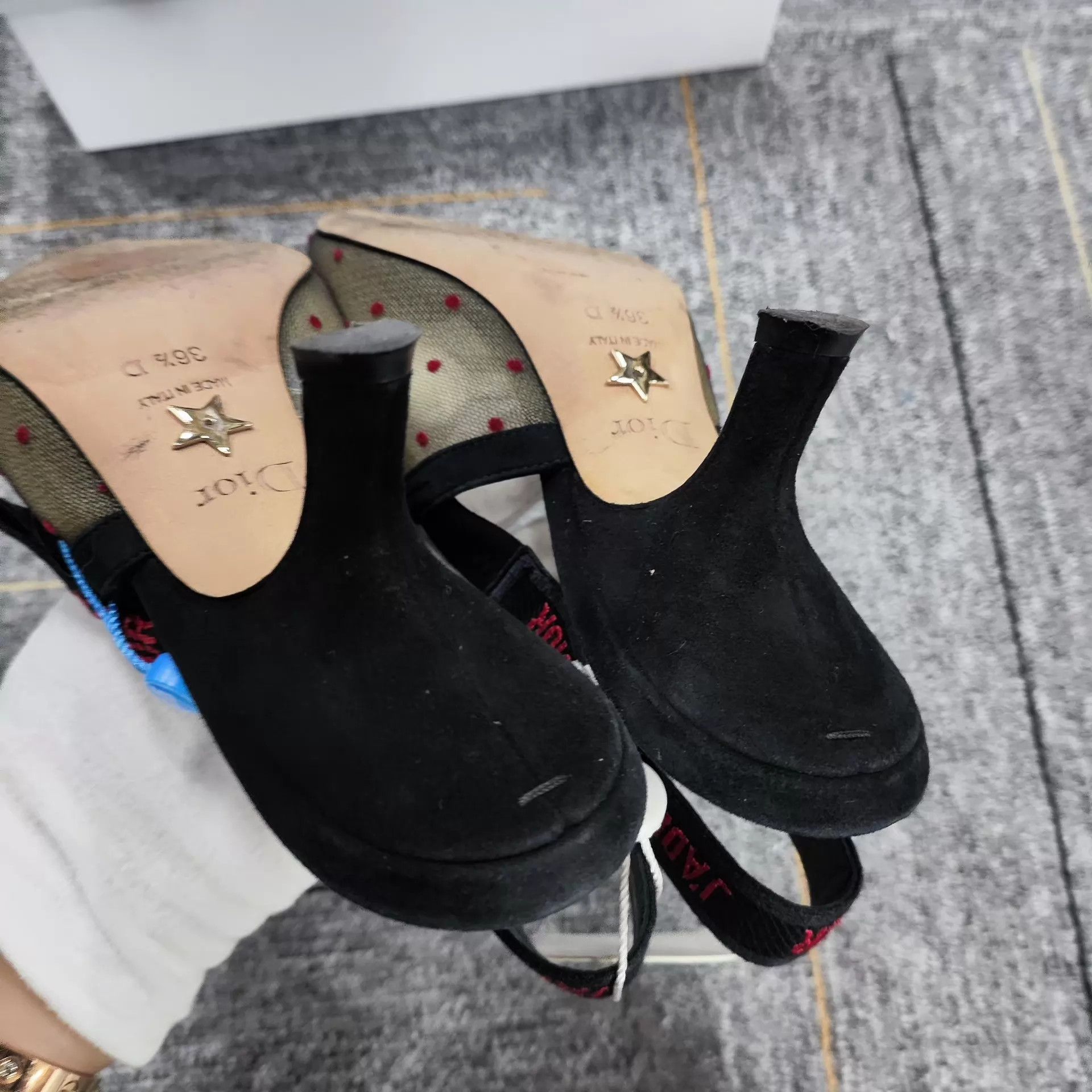 Dior Dior Low-Heel Pumps 36.5 260307JJKBY07 Size US 6 / IT 36 - 5 Thumbnail