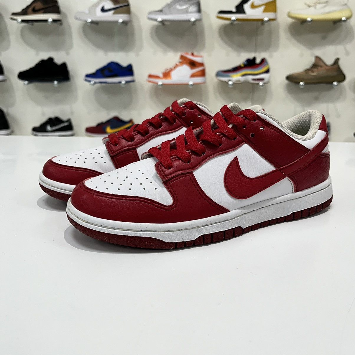 Nike Nike Dunk Low Next Nature White Gym Red Size US 8 / IT 38 - 2 Thumbnail