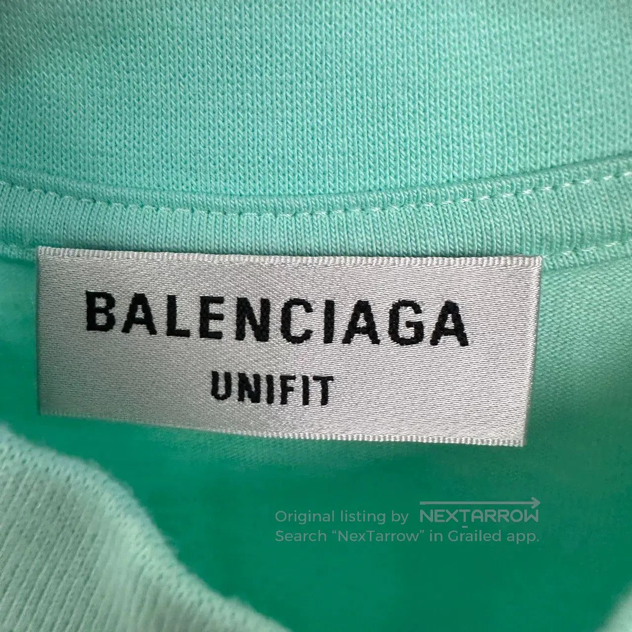 Balenciaga Balenciaga Mint Green Bieber Short Sleeve. Size US S / EU 44-46 / 1 - 3 Thumbnail