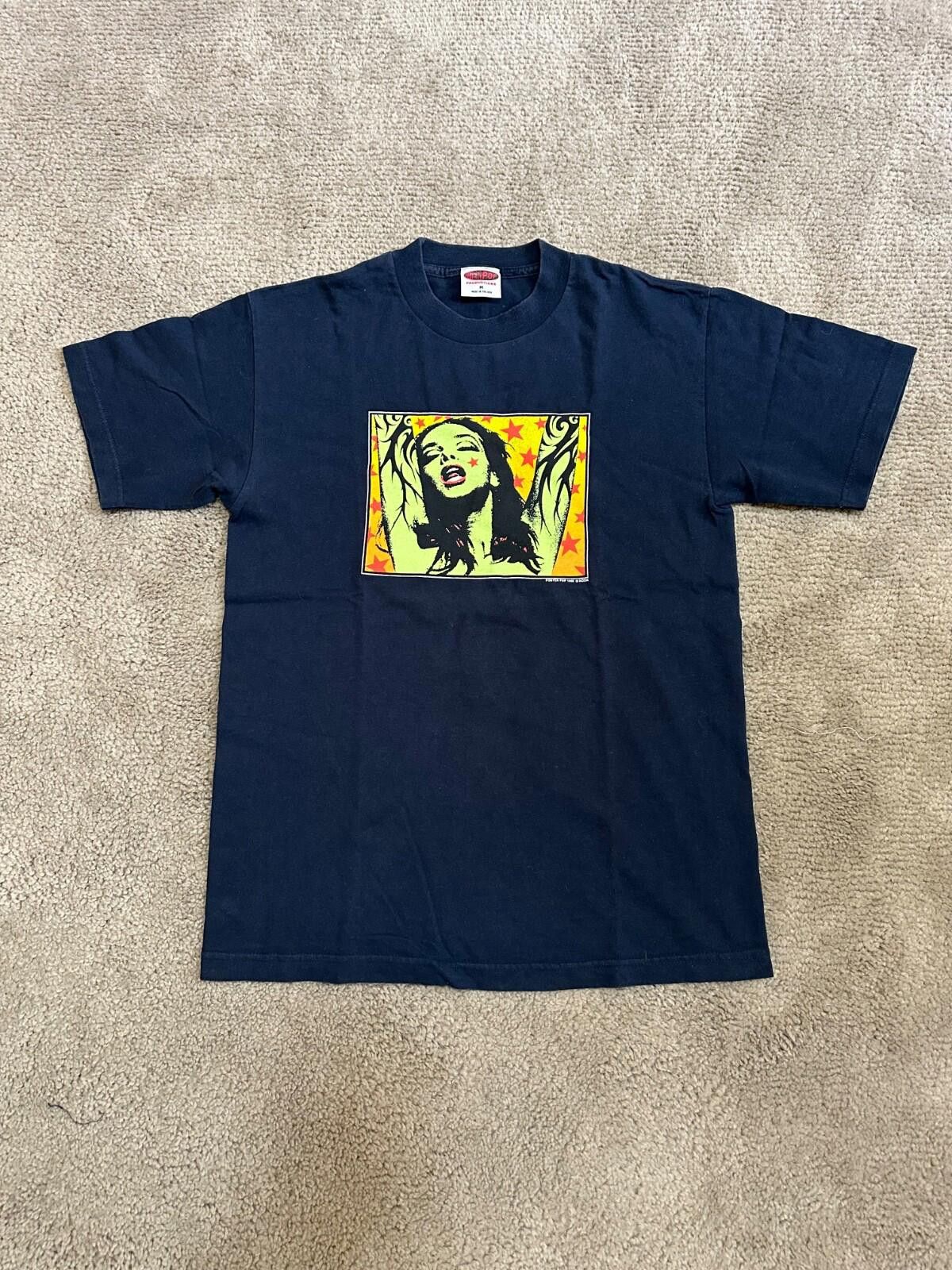 Band Tees 90's POSTER POP Kozik "The Green Lady" T Size M Size US M / EU 48-50 / 2 - 1 Thumbnail