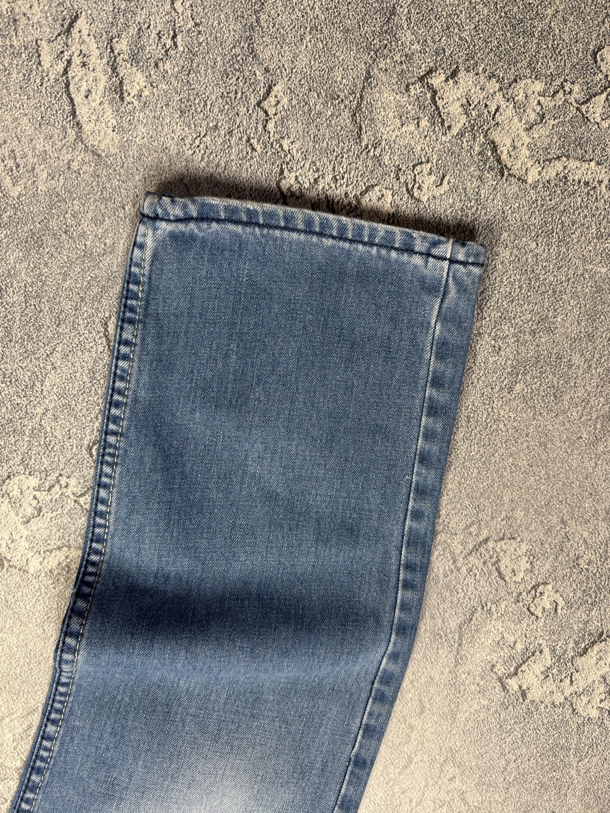 Diesel Vintage Diesel Jeans Distressed Faded Flared Wide Baggy Y2K Size US 33 - 8 Thumbnail