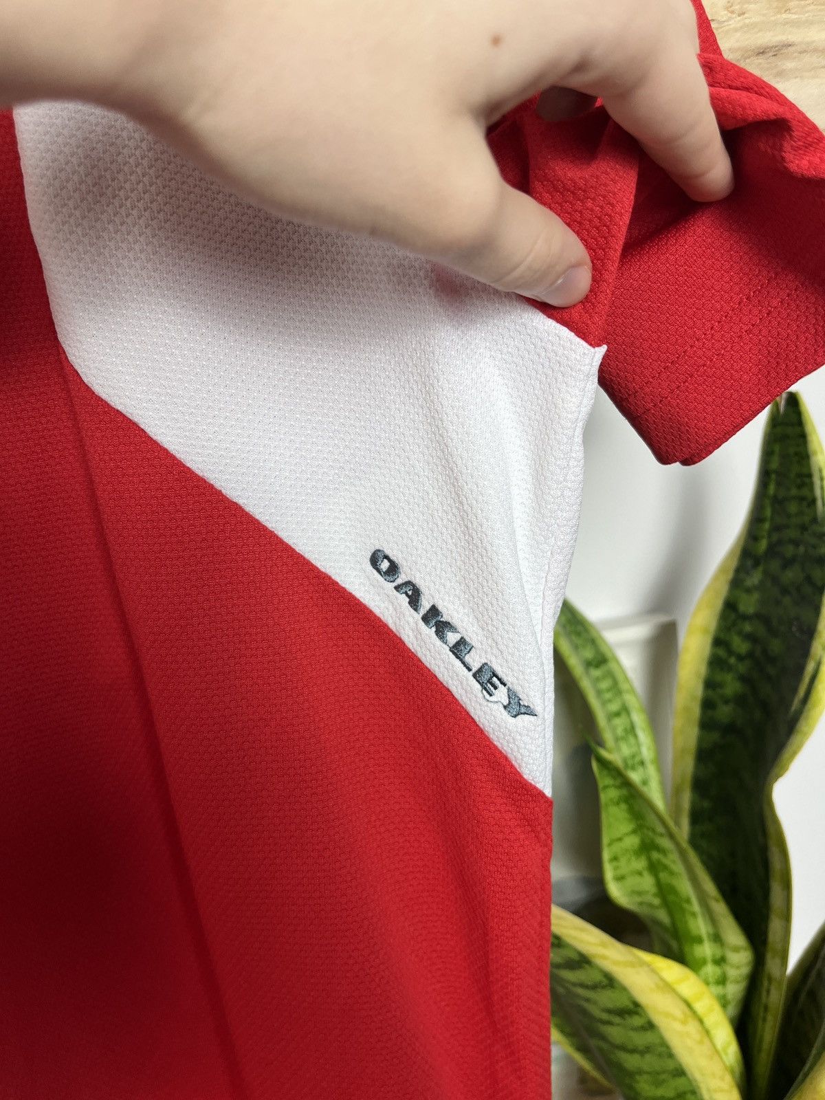 Oakley Vintage Oakley Polo logo halfzipper gorpcore streetwear Size US M / EU 48-50 / 2 - 7 Thumbnail