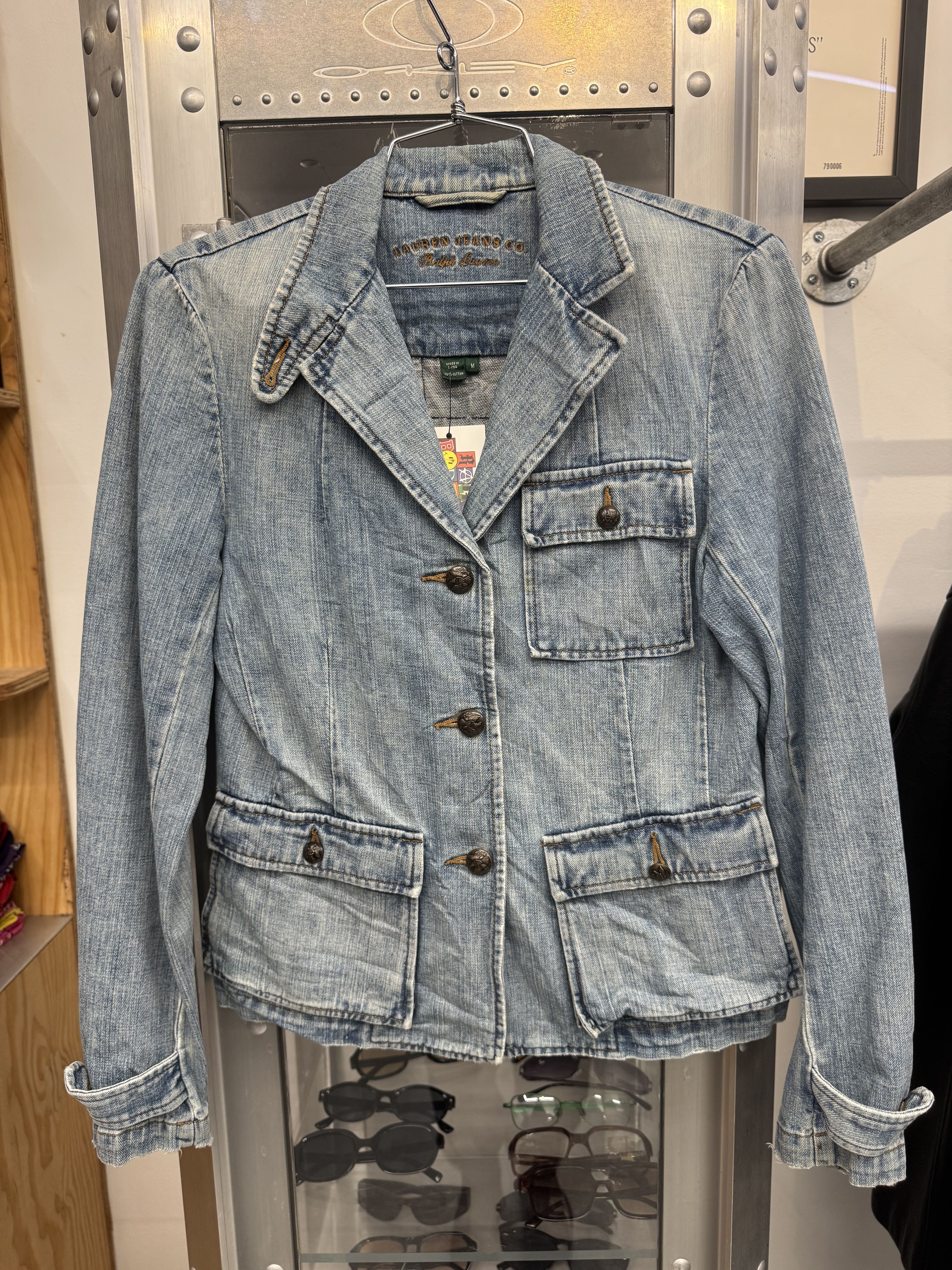 Ralph Lauren Vintage Ralph Lauren Denim Blazer Size M / US 6-8 / IT 42-44 - 1 Thumbnail
