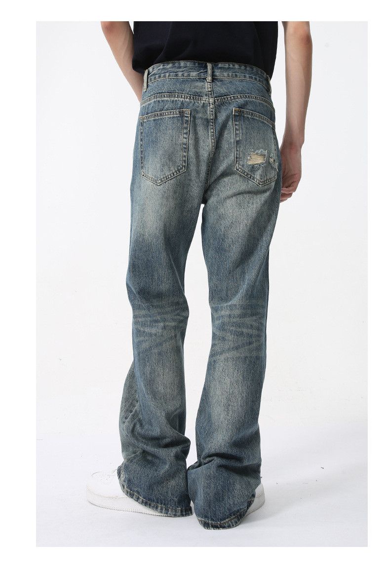 Japanese Brand × Jean Fashion casual washed bootcut jeans Size US 32 / EU 48 - 5 Thumbnail