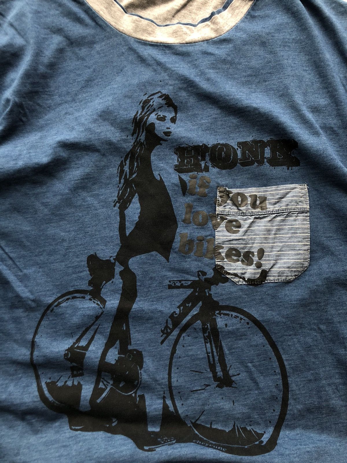 Vintage Vintage Honk Is You Love Bikes Sexy Girls Size US M / EU 48-50 / 2 - 3 Thumbnail