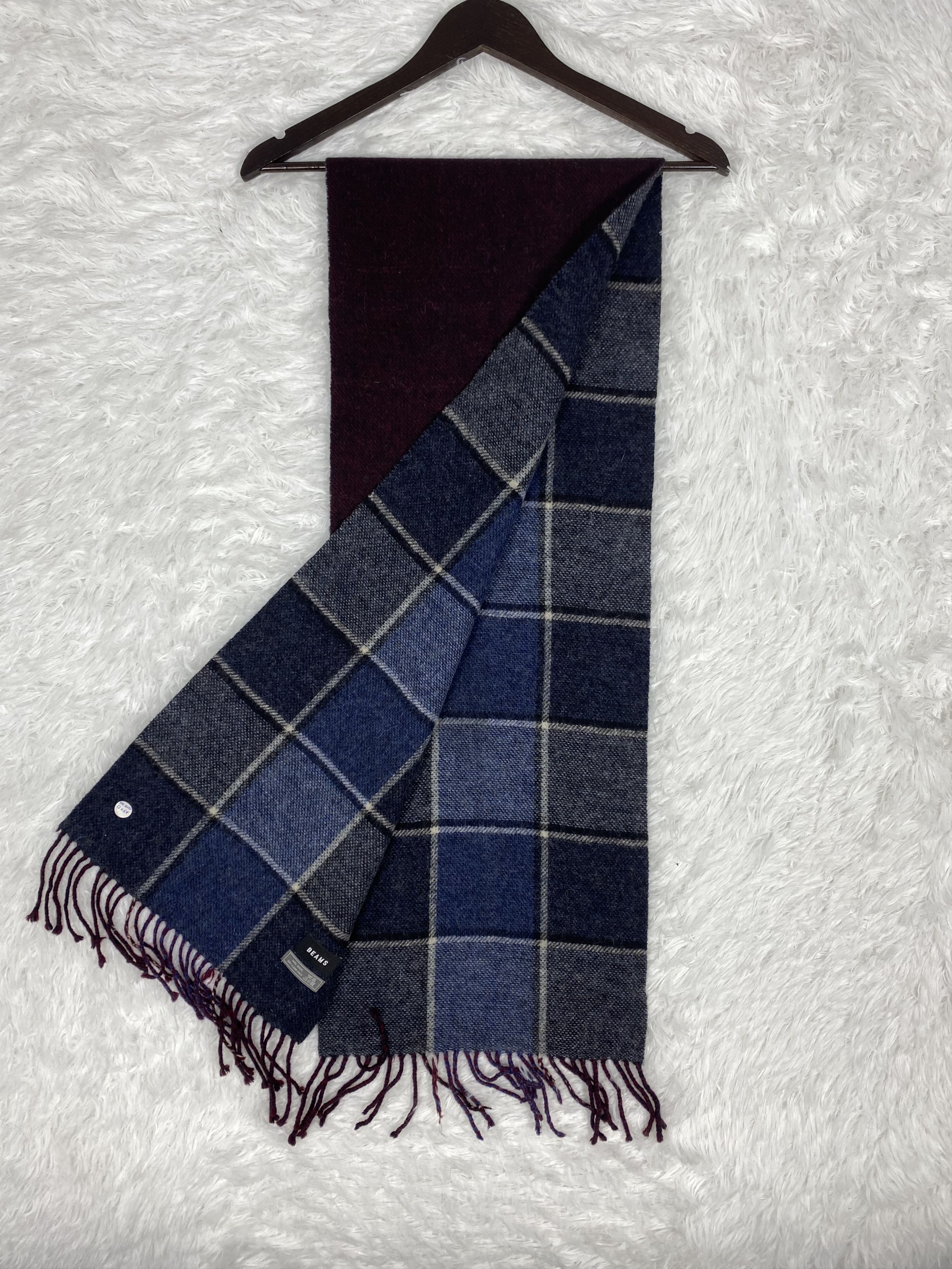 Beams Plus Vintage Beams Scarf / Muffler Neckwear PM0022 Size ONE SIZE - 7 Thumbnail