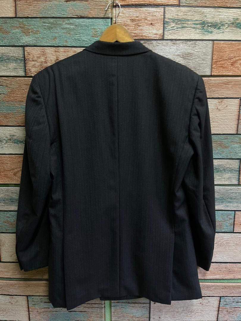 Yves Saint Laurent Yves Saint Laurent Pour Homme Double-Breasted Blazer Jacket Size US M / EU 48-50 / 2 - 2 Thumbnail