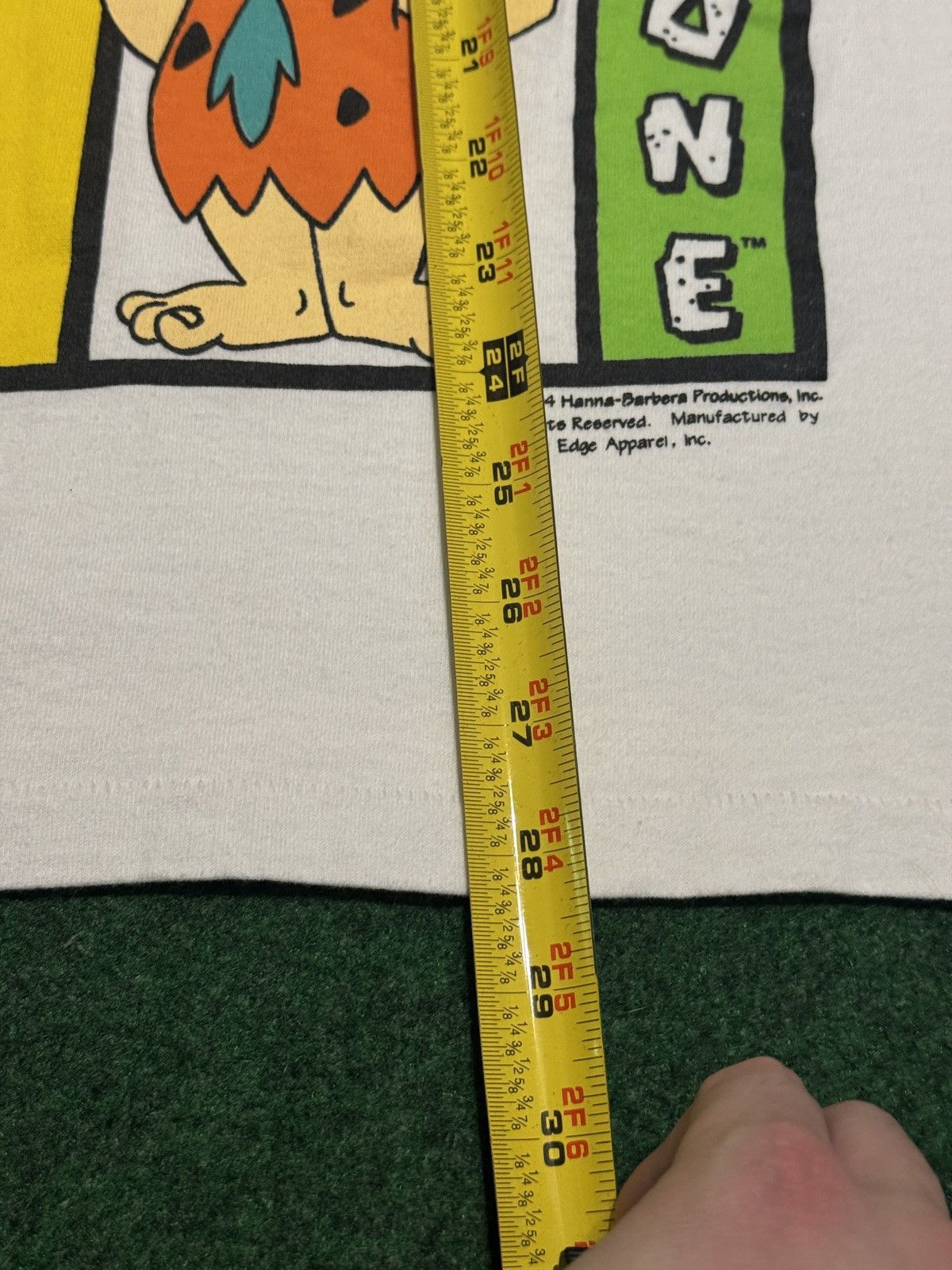 Cartoon Network 90s Fred Flinstone Hanna Barbera Cartoon Network L T Shirt Size US L / EU 52-54 / 3 - 8 Thumbnail