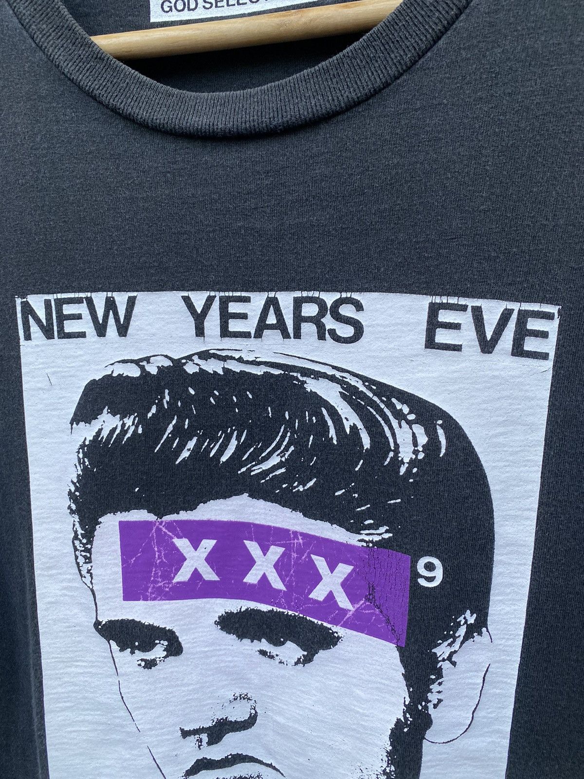 Japanese Brand × Le Grande Bleu (L.G.B.) Vintage GOD SELECTION XXX “Elvis Presley” Rare Tee Size US M / EU 48-50 / 2 - 3 Thumbnail
