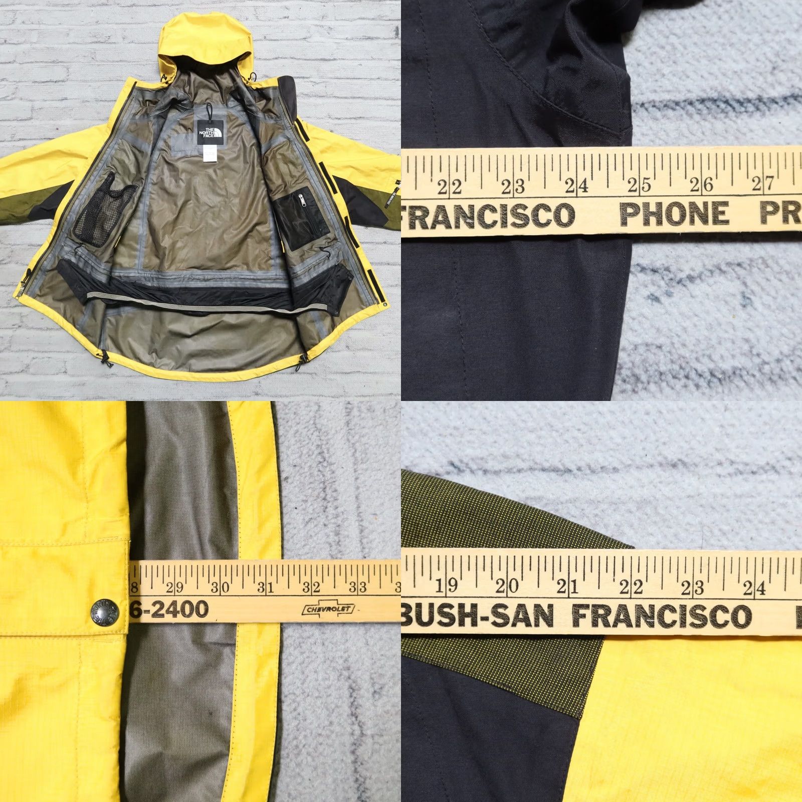 The North Face Vintage North Face Goretex Mountain Guide Parka Jacket M Yellow 90s Mens Jeans? Size US M / EU 48-50 / 2 - 8 Thumbnail