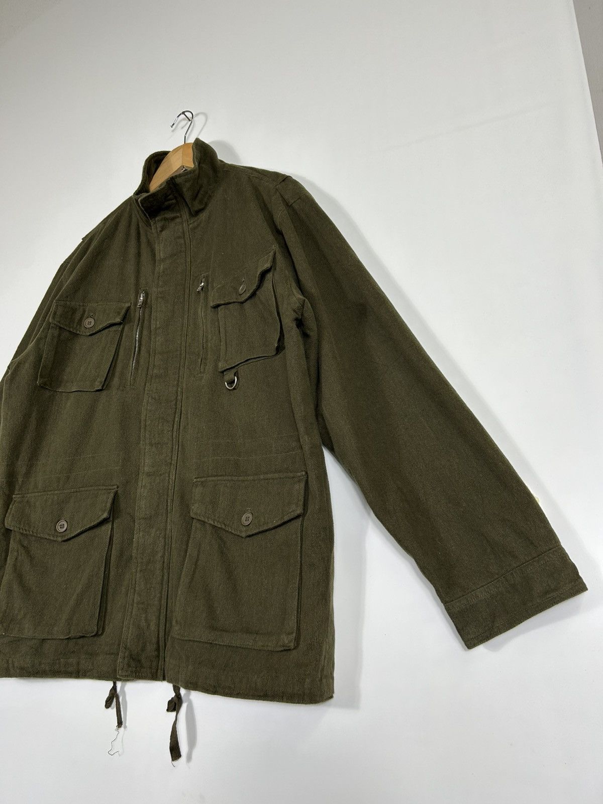Japanese Brand 🔥TocToc Workwear Military Zipper Jacket Size US M / EU 48-50 / 2 - 3 Thumbnail