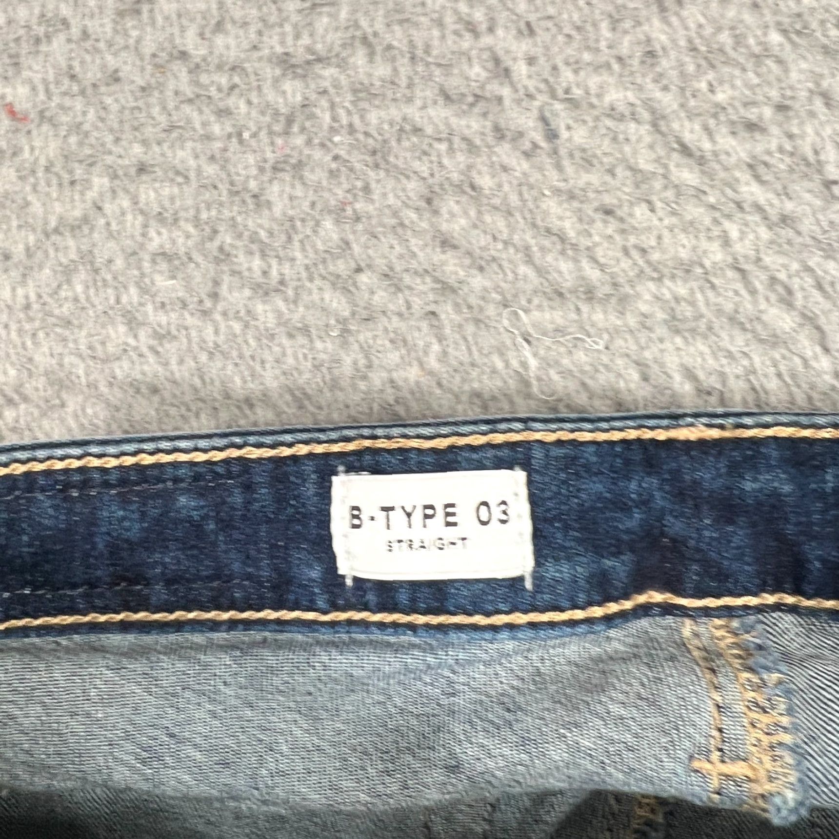 Denime AG Adriano Goldschmied Jeans Womens 25 x 34 Straight Midrise Denim Blue 90s Vintage? Size 42" / US 20 - 7 Thumbnail
