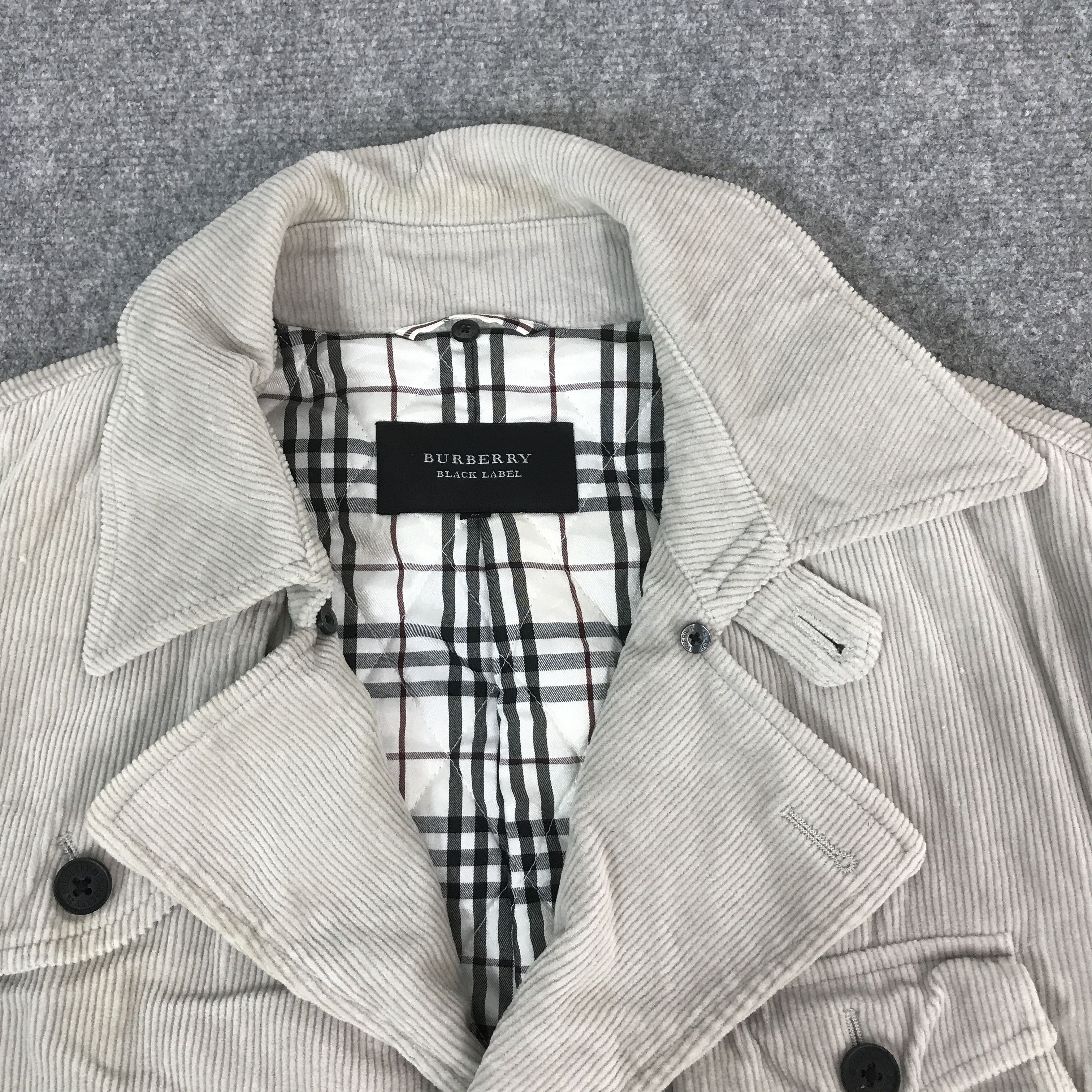 Burberry BURBERRY CORDUROY BUTTON JACKET K64B3 Size US L / EU 52-54 / 3 - 8 Thumbnail