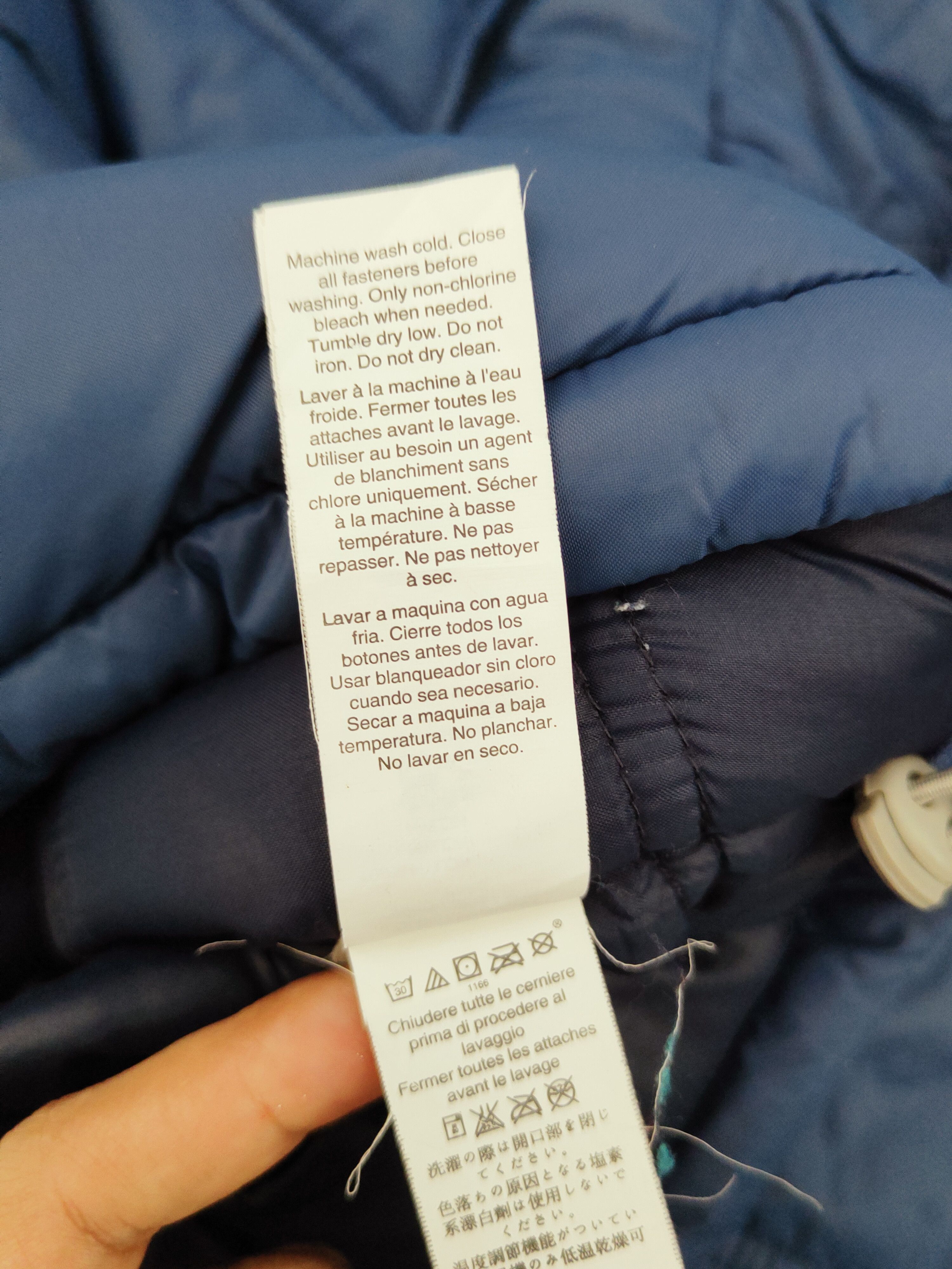 Gap Gap Blue puffer Bombers winter jacket #W422 Size US S / EU 44-46 / 1 - 11 Thumbnail