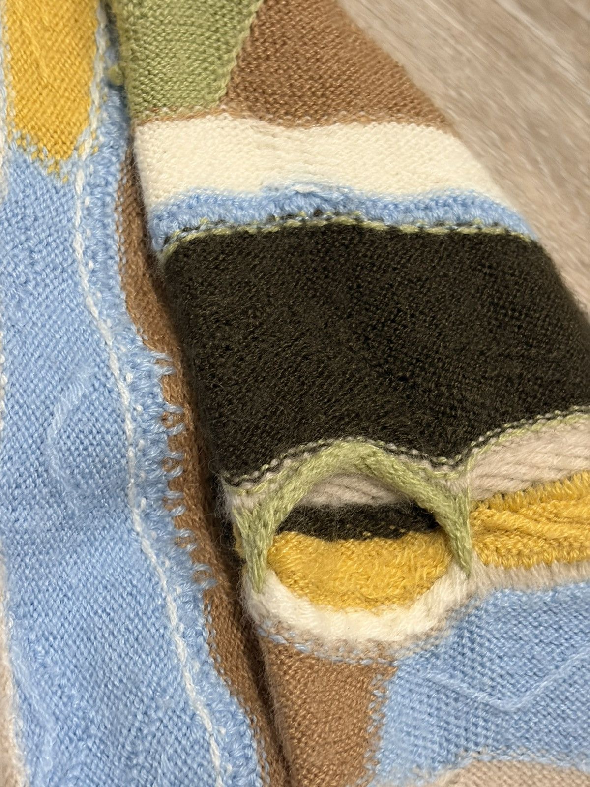Vintage Vintage Purely Merino Coogi 90s Textured Knit Sweater Size M Size M / US 6-8 / IT 42-44 - 3 Thumbnail