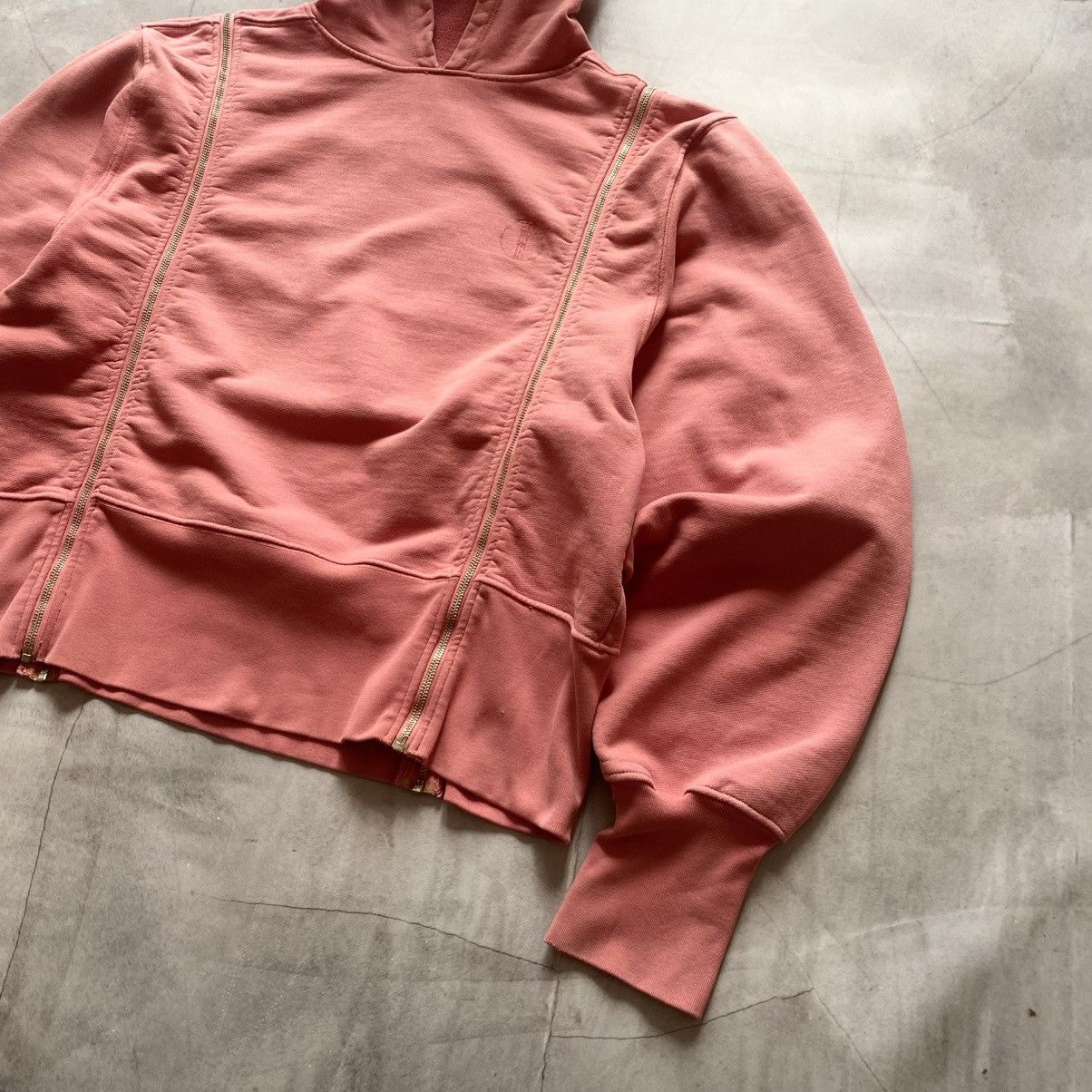 Hysteric Glamour TRE by Natalie Ratabesi Boxy Hoodie Zip-Off Sleeves RRP 699£ Size L / US 10 / IT 46 - 3 Thumbnail