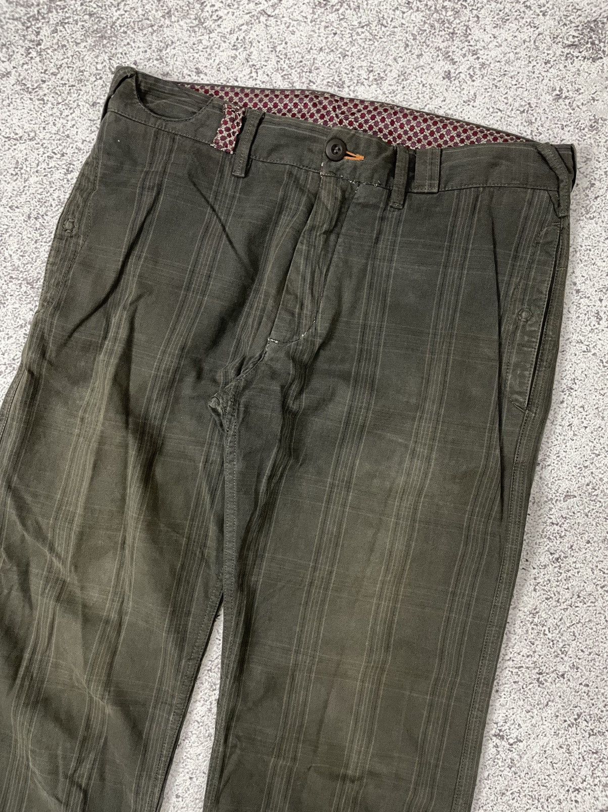 Mason's 🔥🔥🔥ARCHIVE MASONS BUCKLE BACKS LIMITED EDITION PANTS Size US 31 - 2 Thumbnail