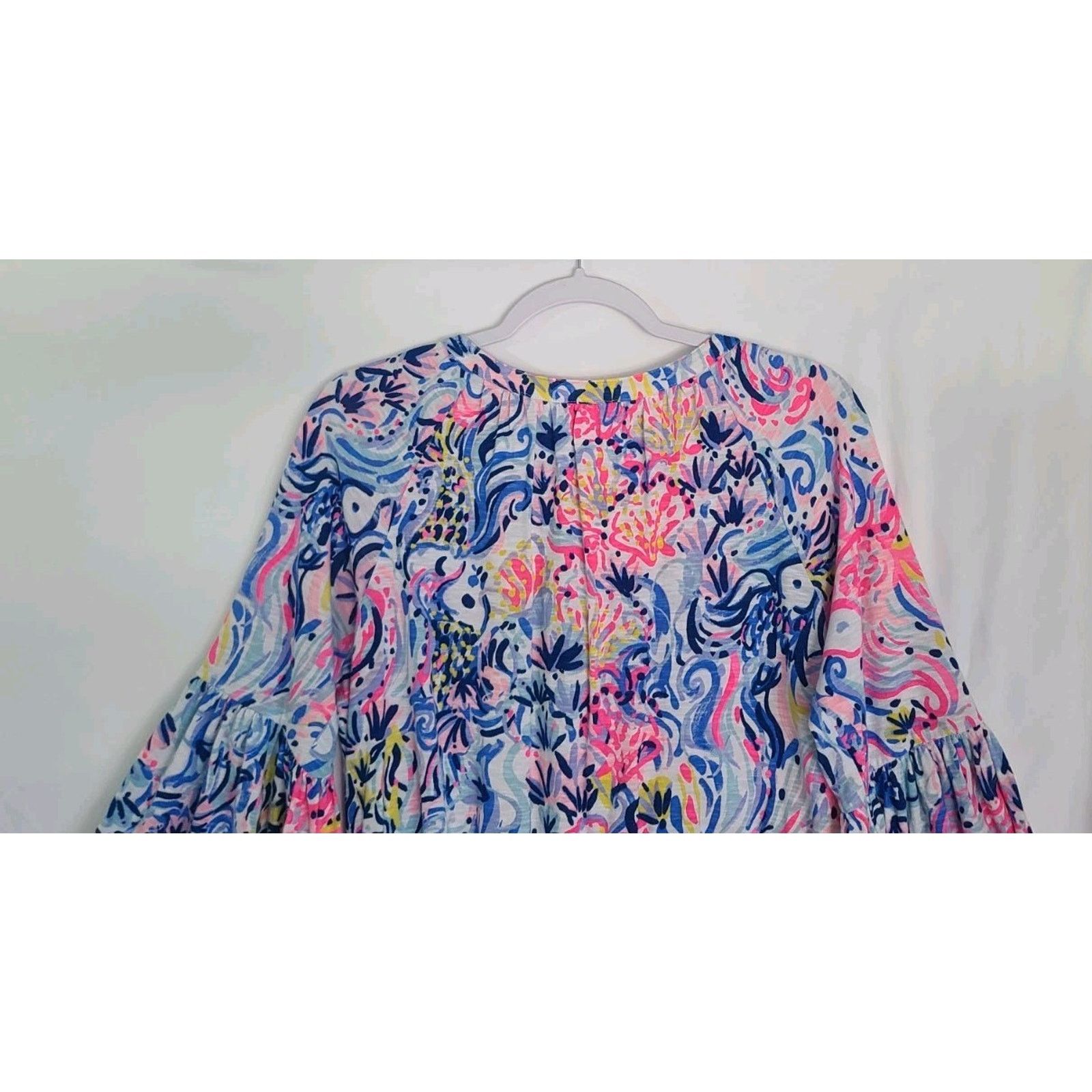 Lilly Pulitzer Lilly Pulitzer Women's Del Lago Multicolored Romper Small Size 26" / US 2 / IT 38 - 7 Thumbnail