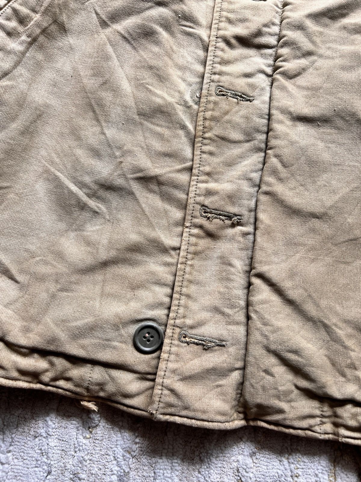 Vintage 40’s Ww2 Era USN 1st Pattern N1 Deck Jacket Size US M / EU 48-50 / 2 - 5 Thumbnail