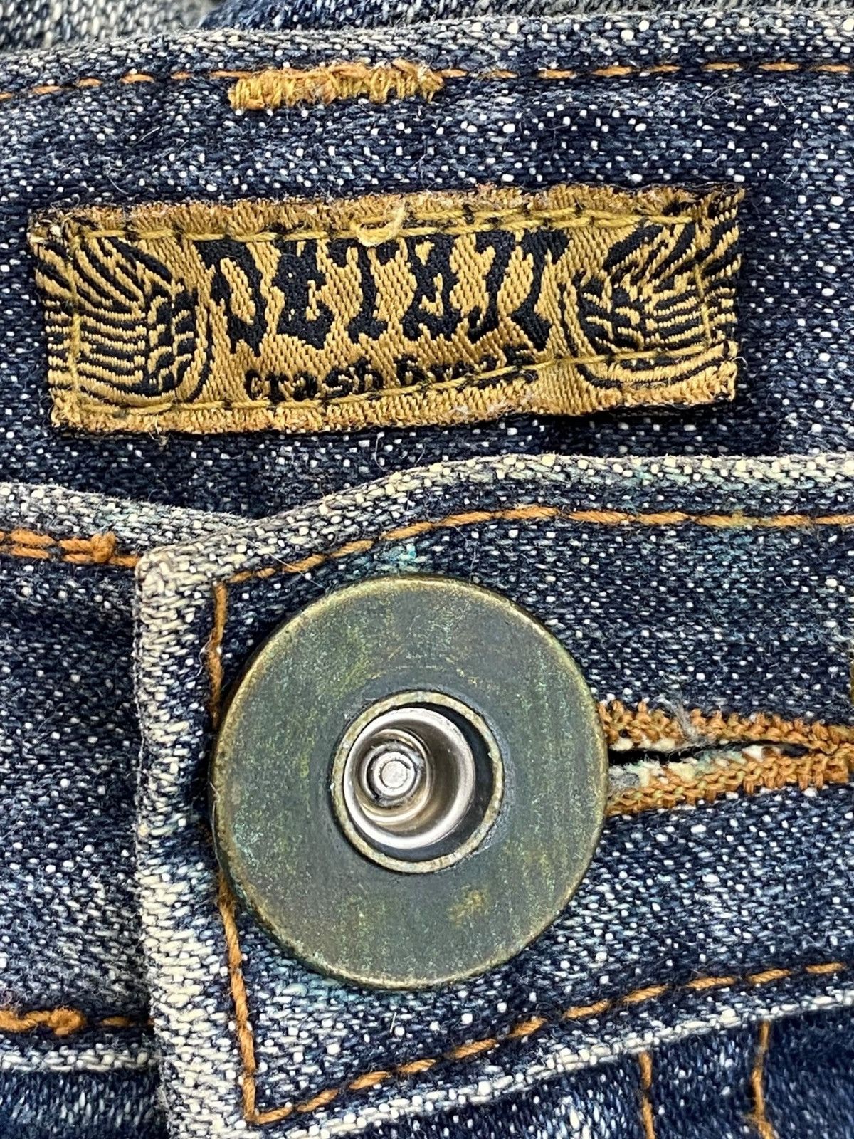 Japanese Brand Japanese Brand Faded Wash Distressed Style Boot Cut Jeans Size 30" / US 8 / IT 44 - 11 Thumbnail