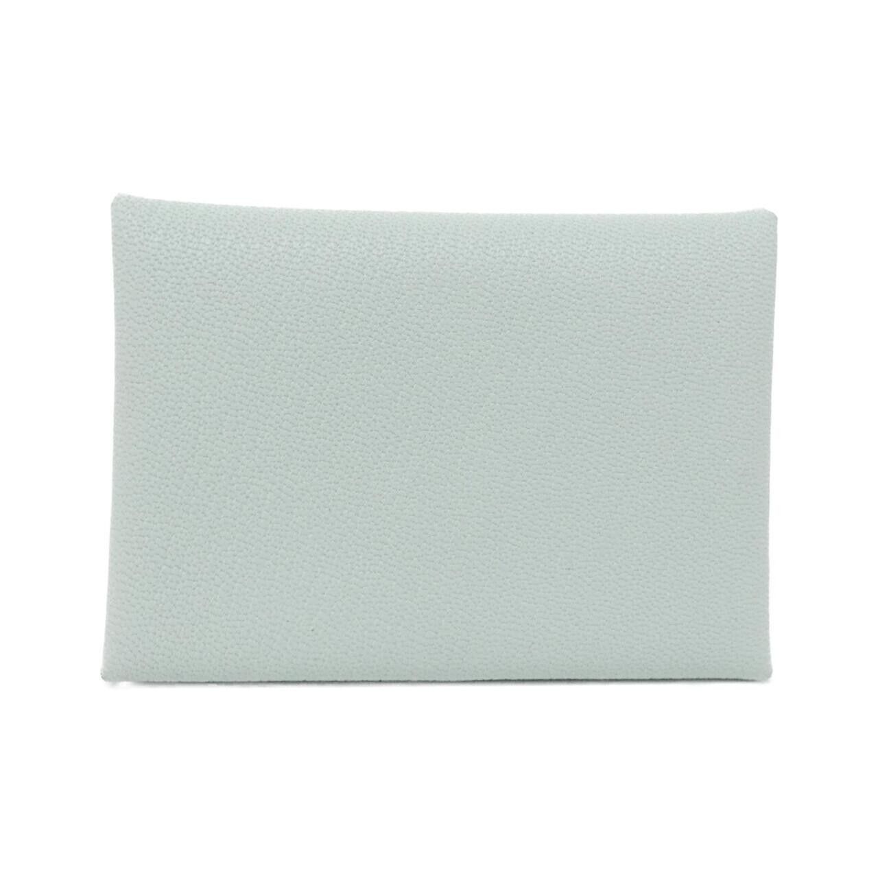 Hermes Hermes Hermes Calvi Duo Verso Chevre Card Case Leather Coin Case W DUTY FREE for USA Size ONE SIZE - 1 Thumbnail