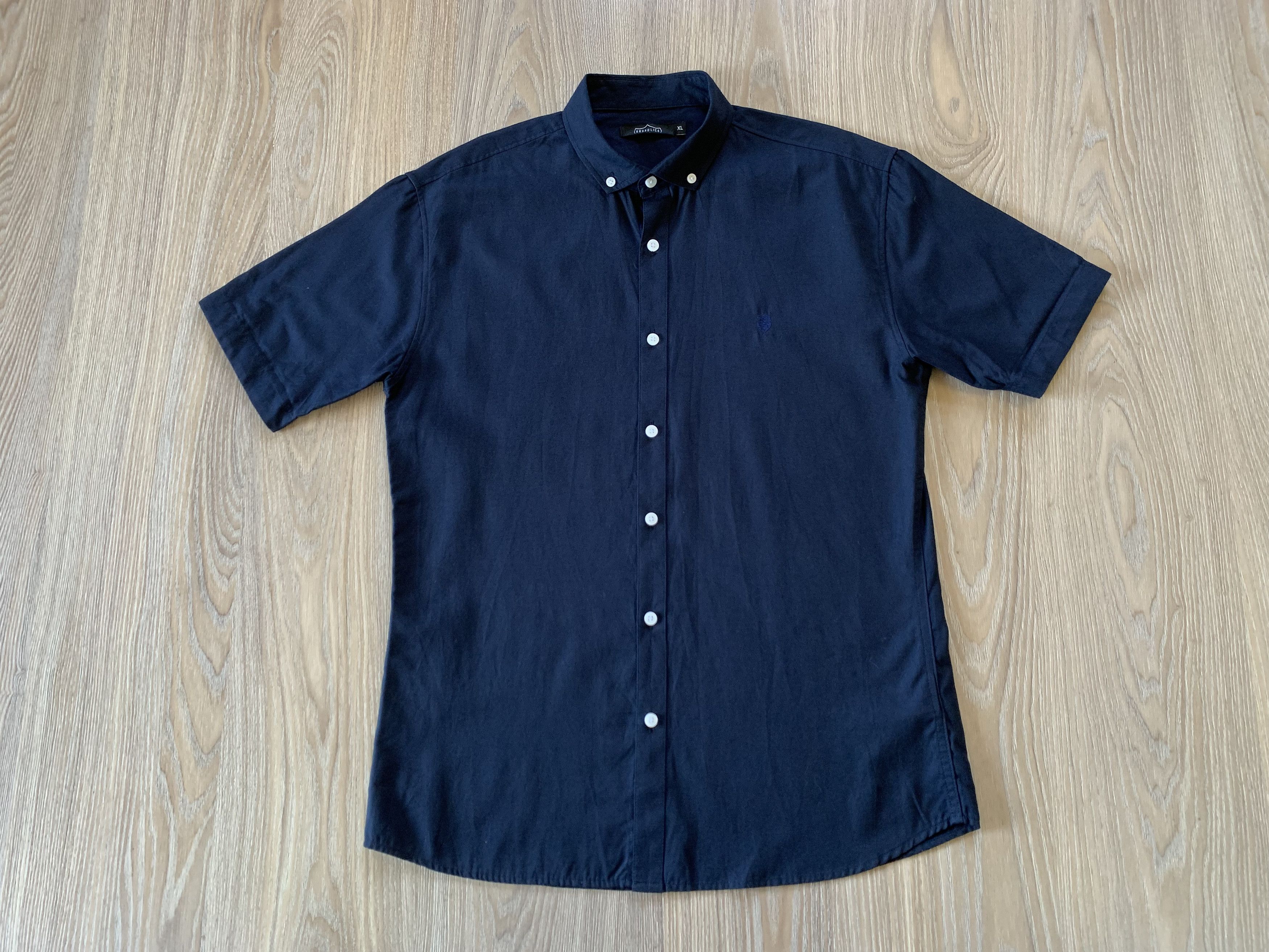 Other 883 Police Cotton Short Sleeve Button Shirt Size US XL / EU 56 / 4 - 2 Thumbnail