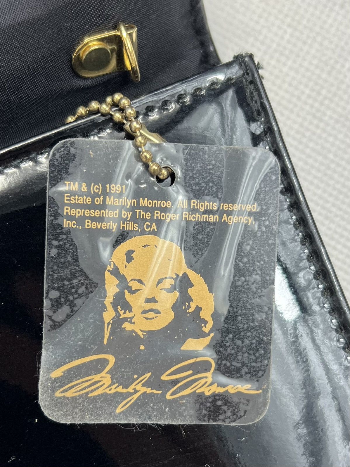 Other Rare Handbag Marilyn Monroe 1991 Vintage Black Size ONE SIZE - 4 Thumbnail