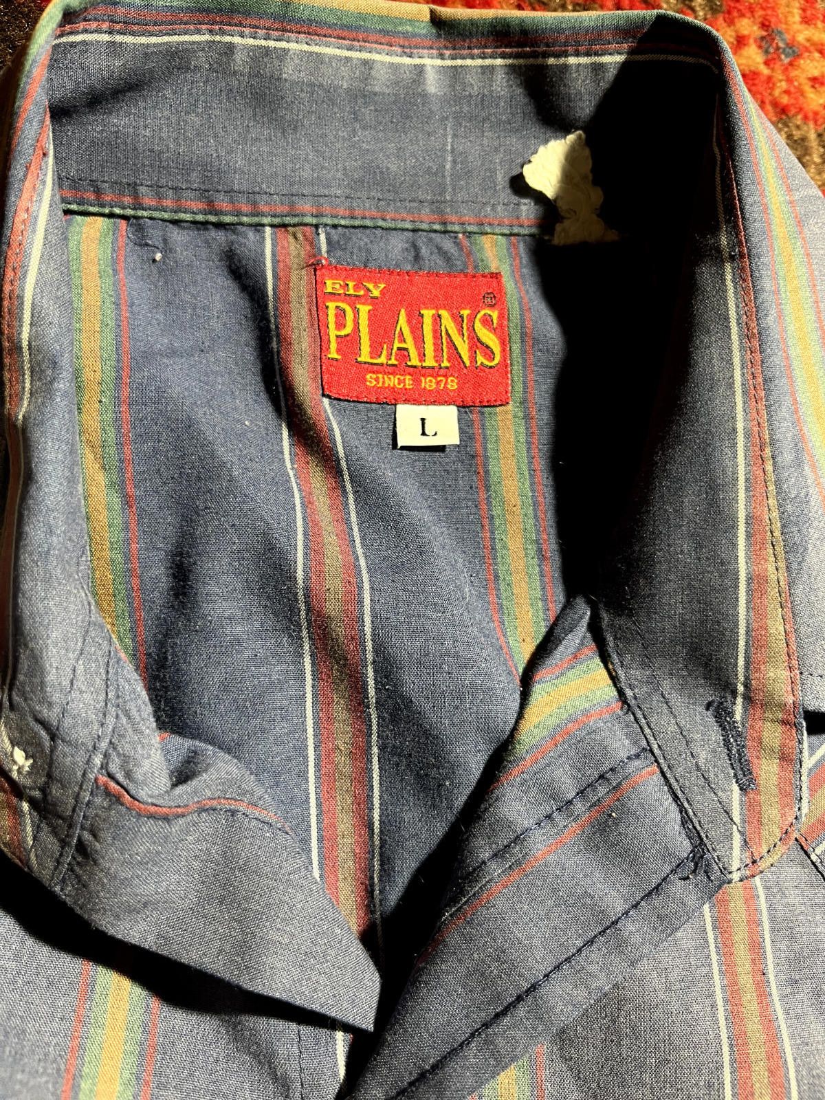 Designer VTG Western Shirt Ely Plains Sz L Rockabilly Pearl Cowboy Size US L / EU 52-54 / 3 - 3 Thumbnail
