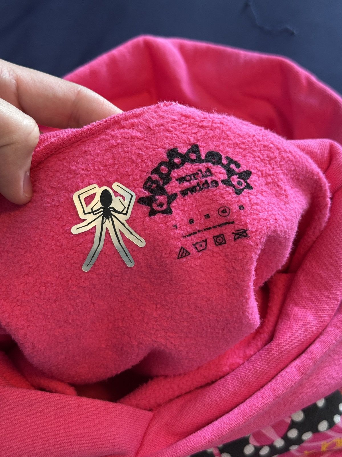 Sp5der Sp5der P*nk V2 Hoodie Size XL Punk Pink Size US XL / EU 56 / 4 - 7 Thumbnail