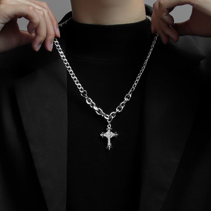 Other Cross Vintage STEAL! Y2K Chains Necklace Chain Size ONE SIZE - 2 Thumbnail